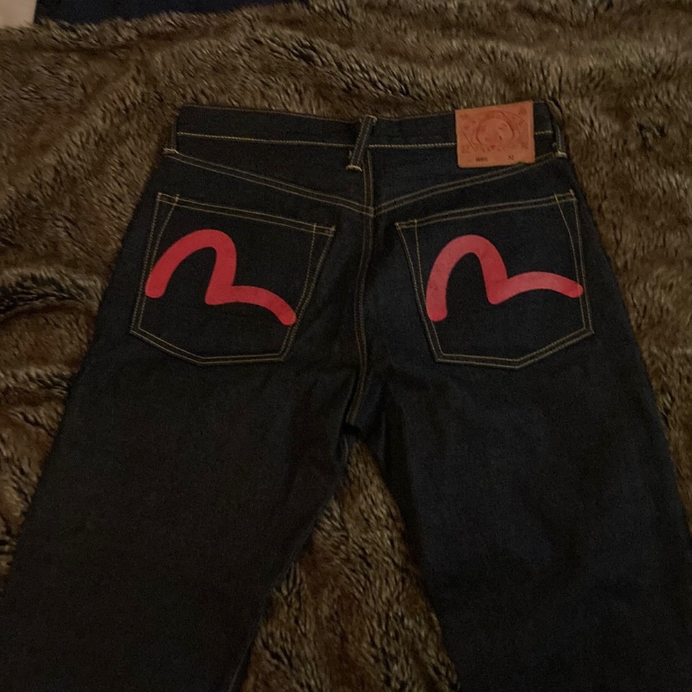 Evisu authentic raw denim